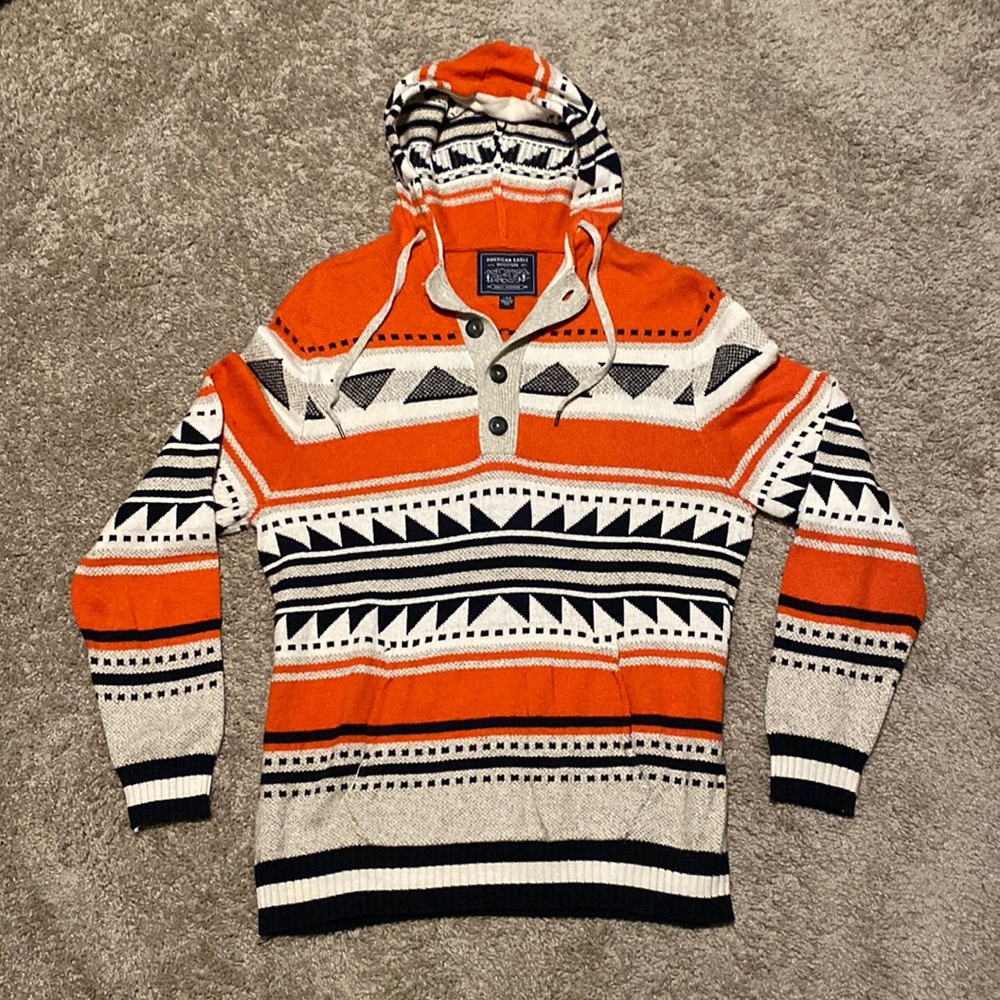 American Eagle Hooded Sweater